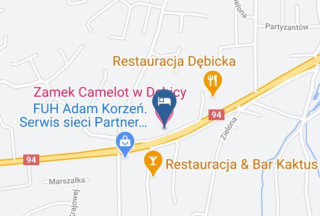 Debicki - Zamek Camelot W Debicy Maps