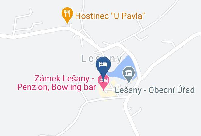 Benesov - Zamek Lesany Maps