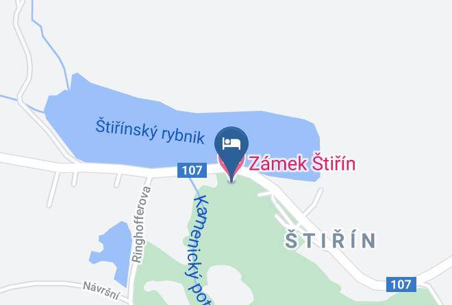 Prague East - Zamek Stirin Maps