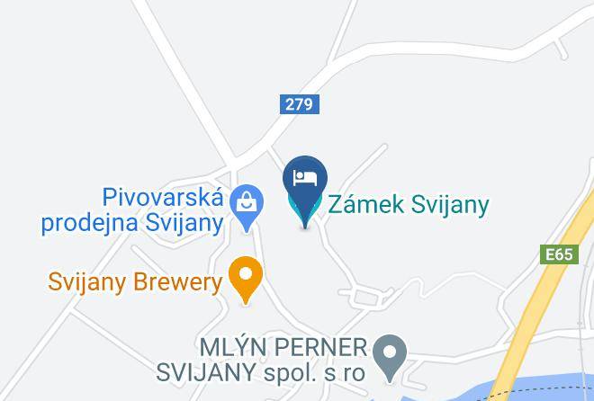 Zamek Svijany Map