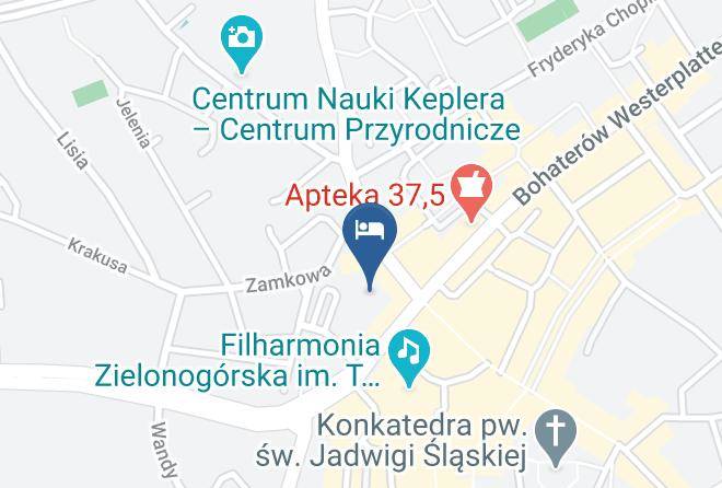Zielona Gora - Zamkowa Flat White Maps