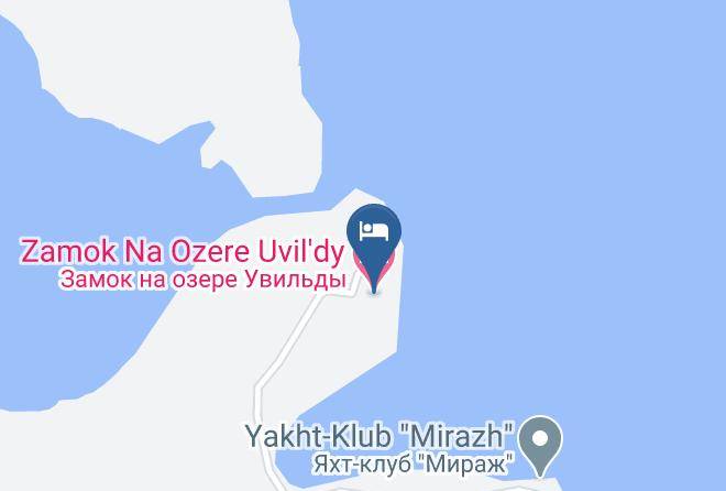 Zamok Na Ozere Uvil'dy Map