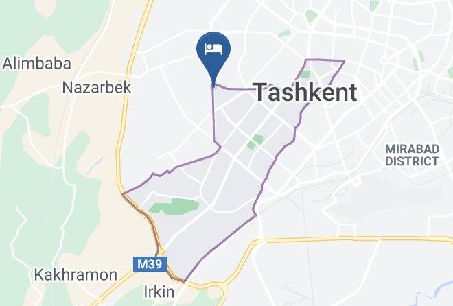 Tashkent - Zamona Hotel Maps