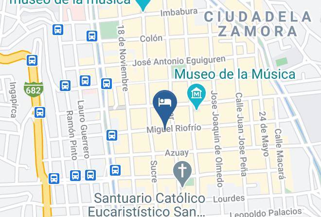 Loja - Zamorano Real Hotel Maps