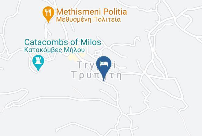 Milos - Zanart Maisonette Maps