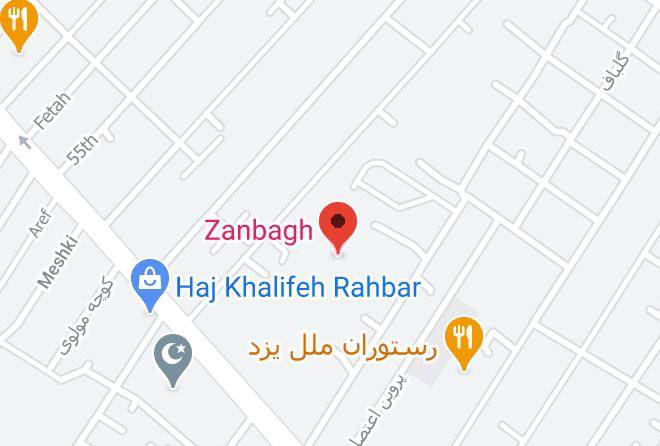 Zanbagh Hotel Map