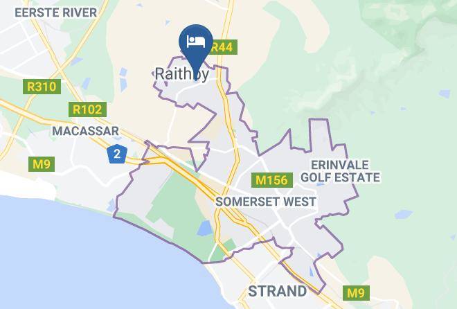 Cape Winelands - Zandberg Wine Estate Maps