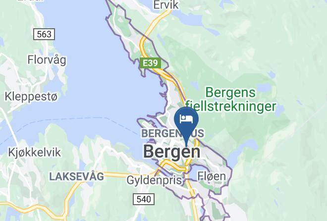 Bergen - Zander K Hotel Maps