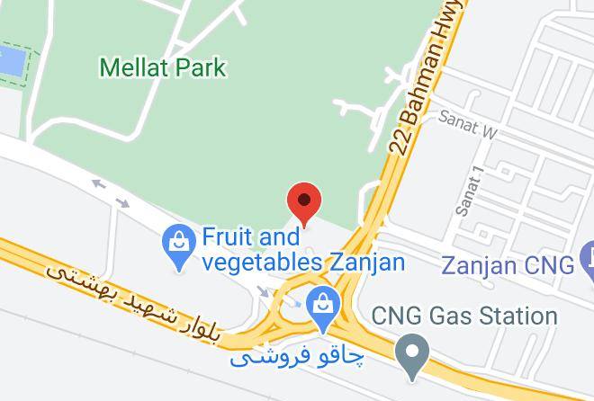 Zanjan - Zanjan Grand Hotel Maps