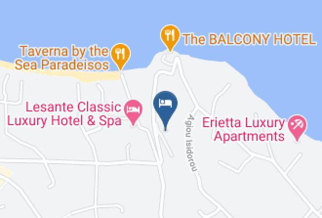 Zante Palace Hotel Map