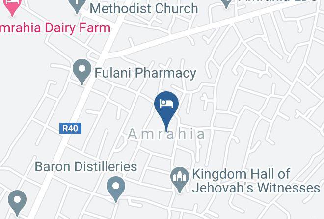 Accra - Zantoota Guest Hotel Maps