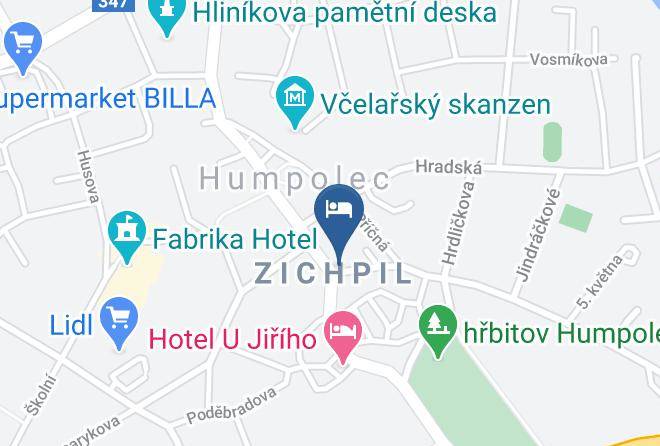 Pelhrimov - Pizzerie Zanzi Maps