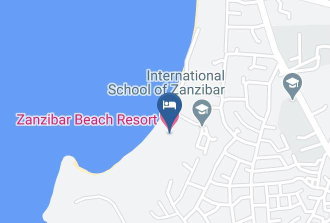 West - Zanzibar Beach Resort Maps