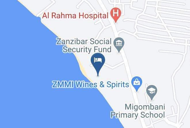 West - Zanzibar Ocean View Maps