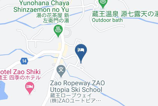 Yamagata City - Zao Kokusai Hotel Maps