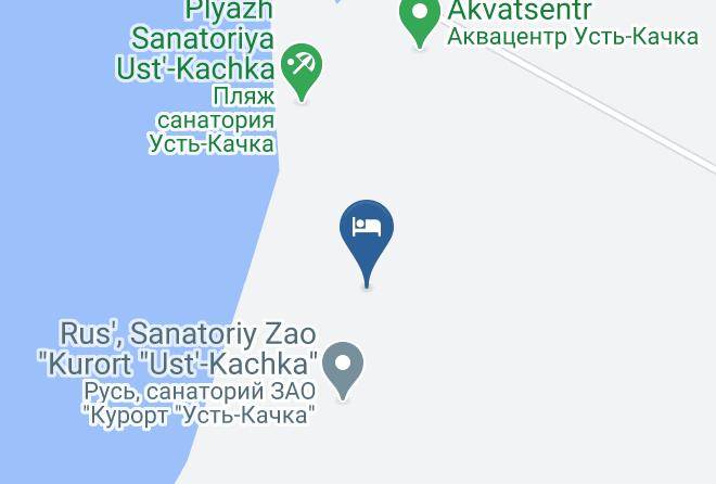 Zao Kurort Ust' Kachka Map