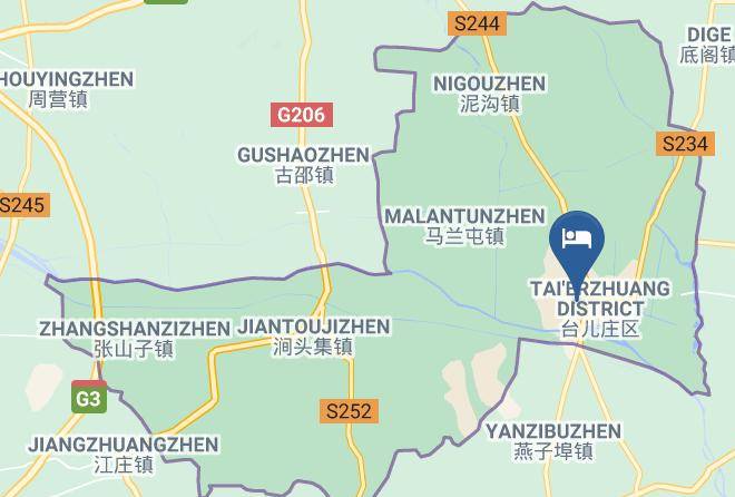 Zaozhuang - Zaozhuang Grand Canal Hotel Maps