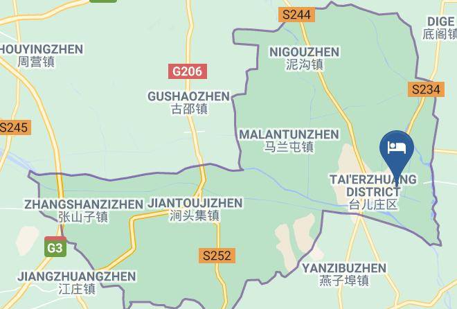 Zaozhuang - Zaozhuang Taierzhuang Ancient City Taicheng Shop Maps