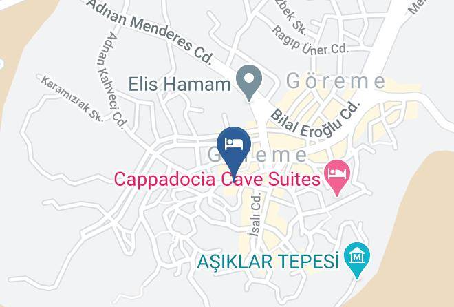 Goreme - Zara Cave Hotel Maps