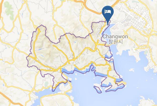 Masanhappoguchangwonsi - Zara Motel Maps
