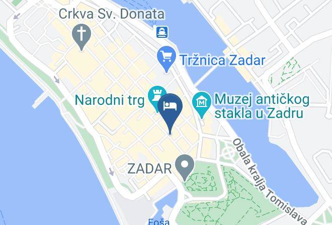 Zadar - Zara Palace Maps