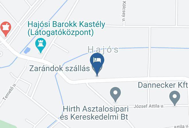 Hajos - Zarandok Szallas Maps
