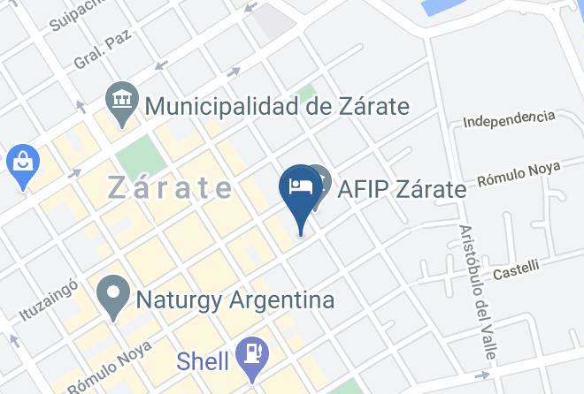 Zarate - Zarate Temporarios Maps