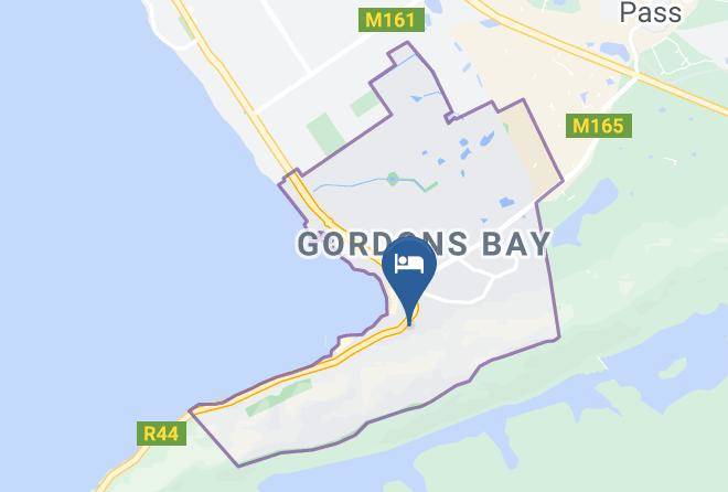 City Of Cape Town - Zaria Sun Self Catering Accomodation Maps