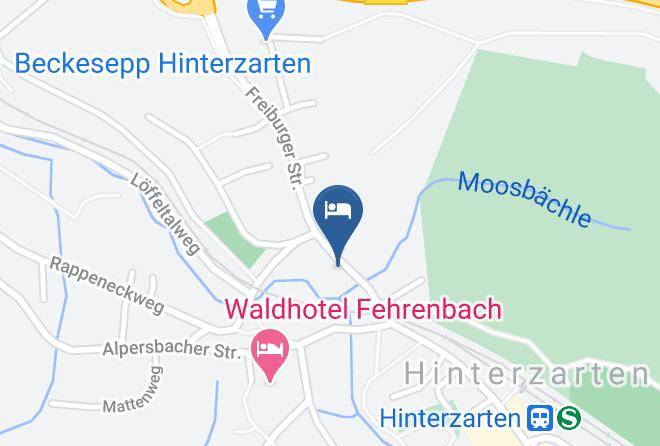 Breisgau Hochschwarzwald - Zartenbach Hotel B&b Gastehaus Maps