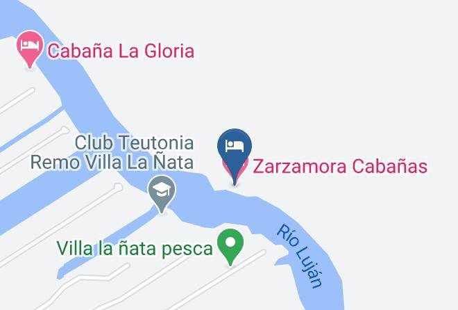 Dique Lujan - Zarzamora Cabanas Maps
