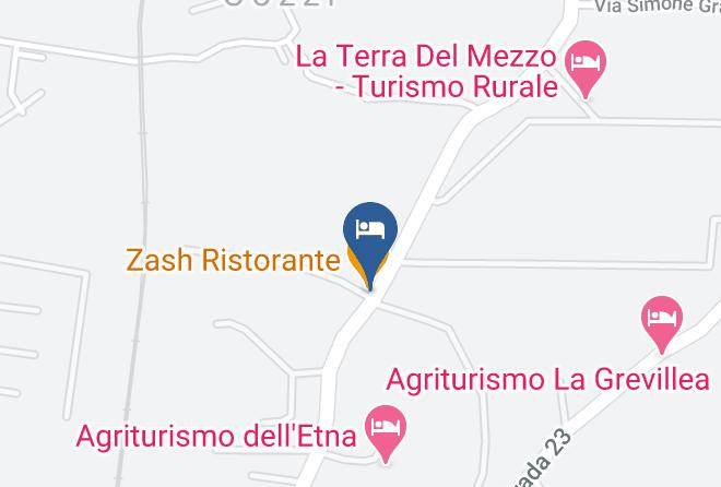Catania - Zash Country Boutique Hotel & Spa Maps
