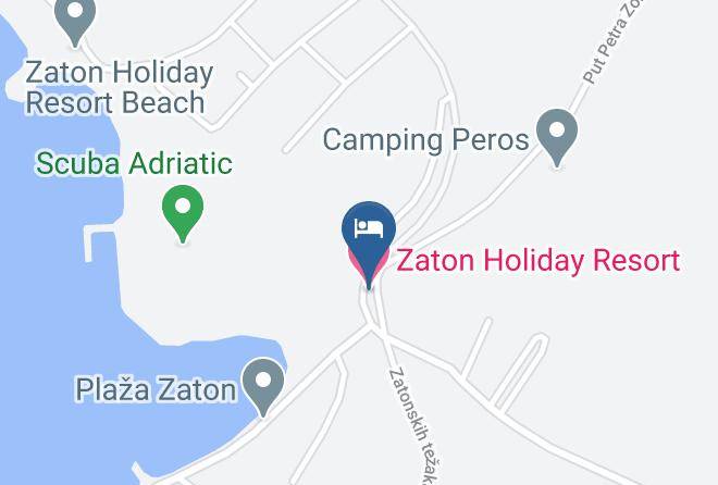 Nin - Zaton Holiday Resort Maps
