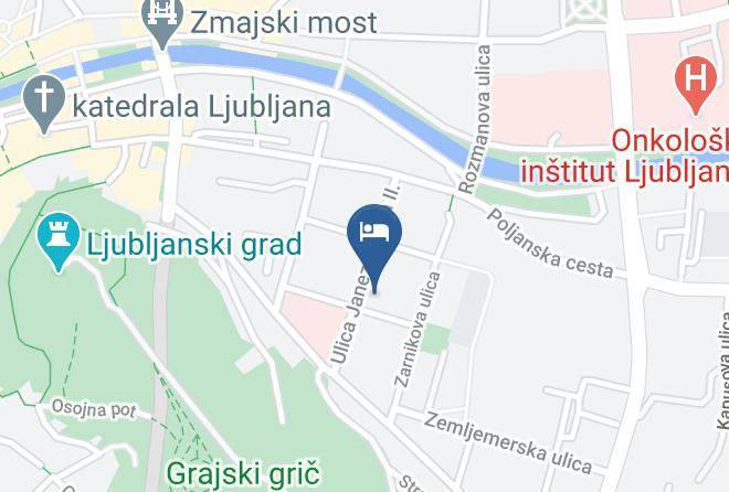 Ljubljana - Zavod Sv Ignacija Za Izobrazevanje In Raziskovanje Maps