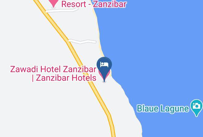 Zanzibar South - Zawadi Hotel Zanzibar Zanzibar Hotels Maps