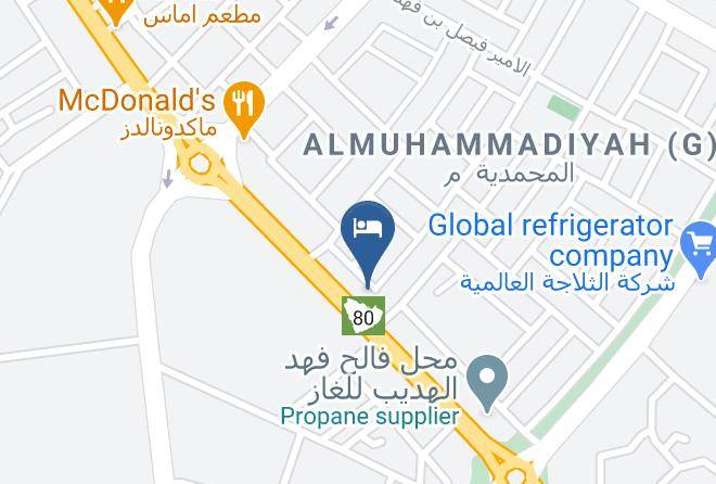 Sakaka - Zayafah Al Rimal Hotel Maps