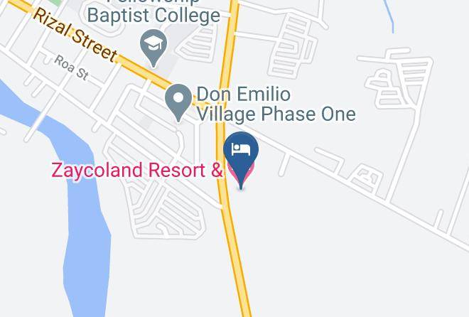 Negros Occidental - Zaycoland Resort & Hotel Maps