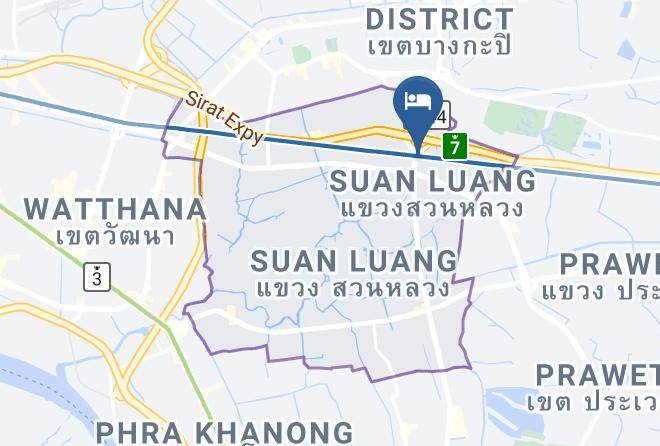 Suan Luang District - Zayn Hotel Bangkok Maps