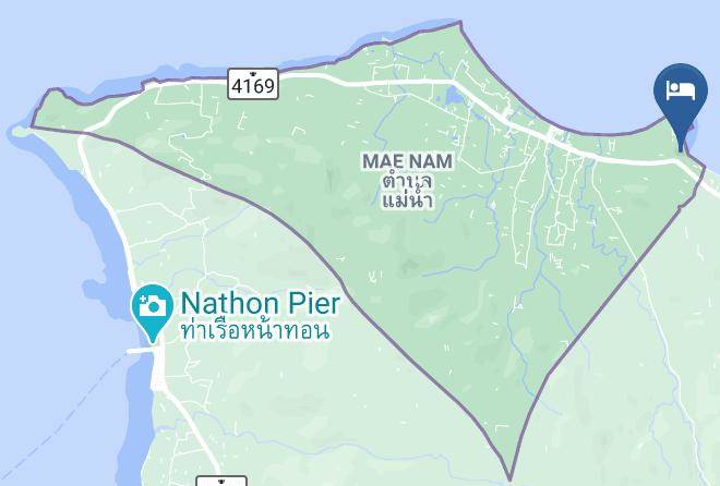 Amphoe Ko Samui - Zazen Boutique Resort Maps
