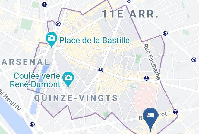 Paris - Zazie Hotel Maps