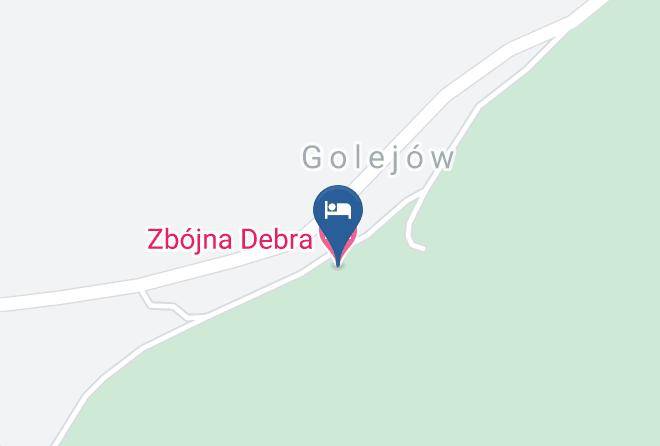 Zbojna Debra Map