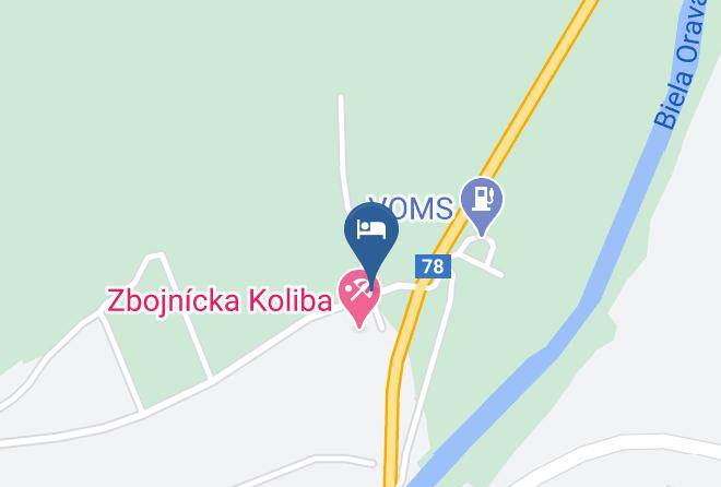 Namestovo - Zbojnicky Penzion Maps