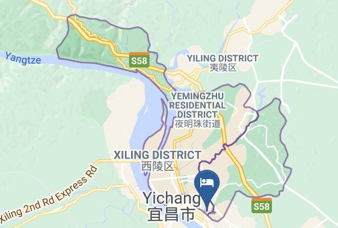 Yichang - Zeal Hotel Maps