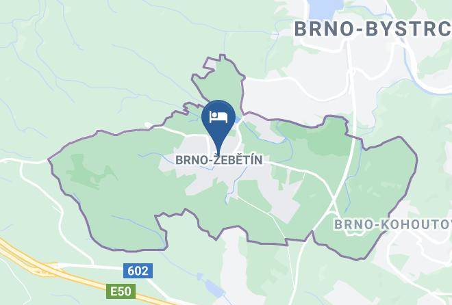 Brno - Zebetinsky Court Hotel Maps