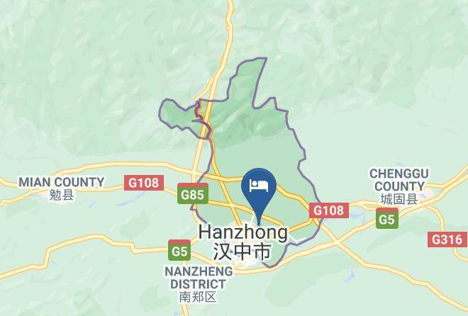 Hanzhong - Zebra Hotel Maps
