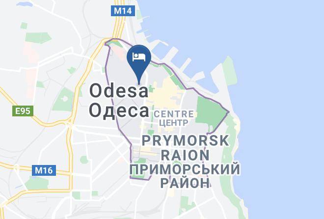 Odesa - Zebra Hotel Maps