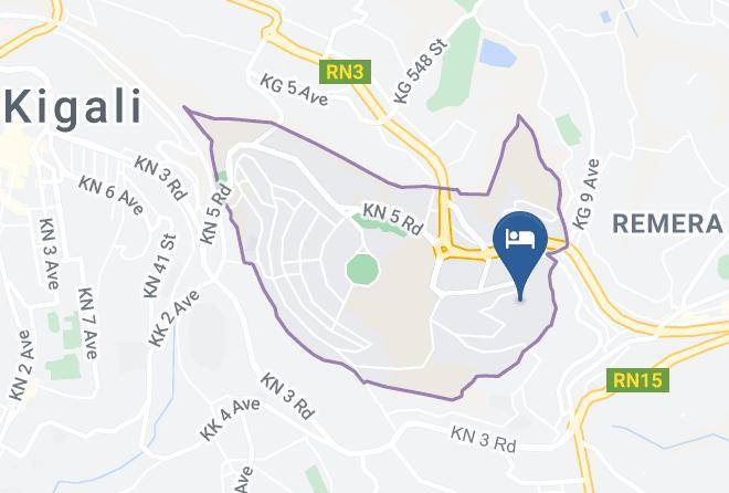 Kigali - Zebra Tourism Hotel Maps