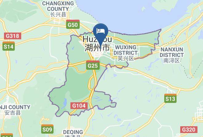 Huzhou - Zechen Art Hotel Huzhou Maps