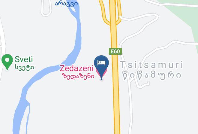 Mtskheta - Zedazeni Hotel Maps