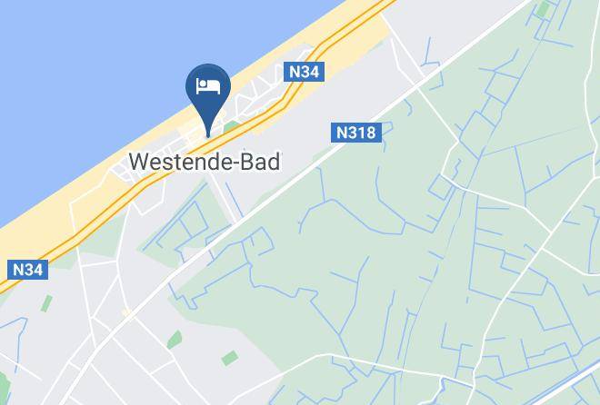 West Flanders - Zeeparel Budgethotel Maps
