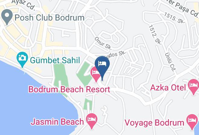 Bodrum - Zef Residence Bodrum Maps